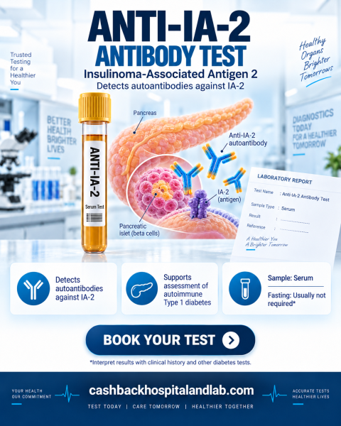 ANTI IA-2 (INSULINOMA ASSOCIATED ANTIGEN),