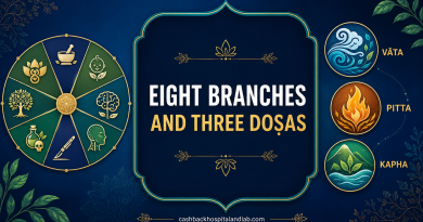 BRANCHES AND DOSHAS OF AYURVED