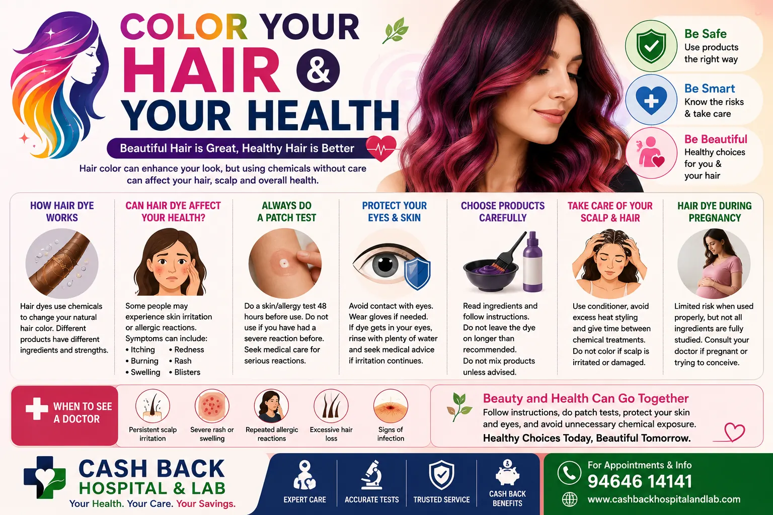 Color Your Hair and Your Health: What You Should Know