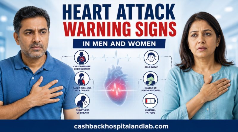 Heart Attack Warning Signs in Men and Women