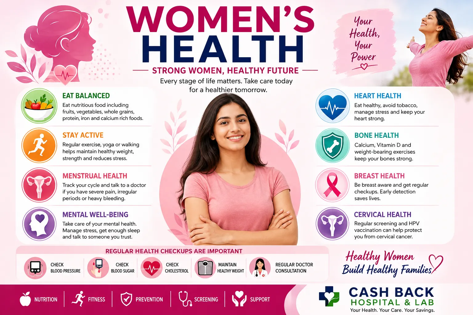Womenโs Health: Essential Tips for Every Stage of Life